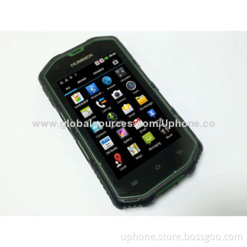 3G Anti-water Smart Dual-SIM Phone with Dual-core, OEM Orders Welcomed